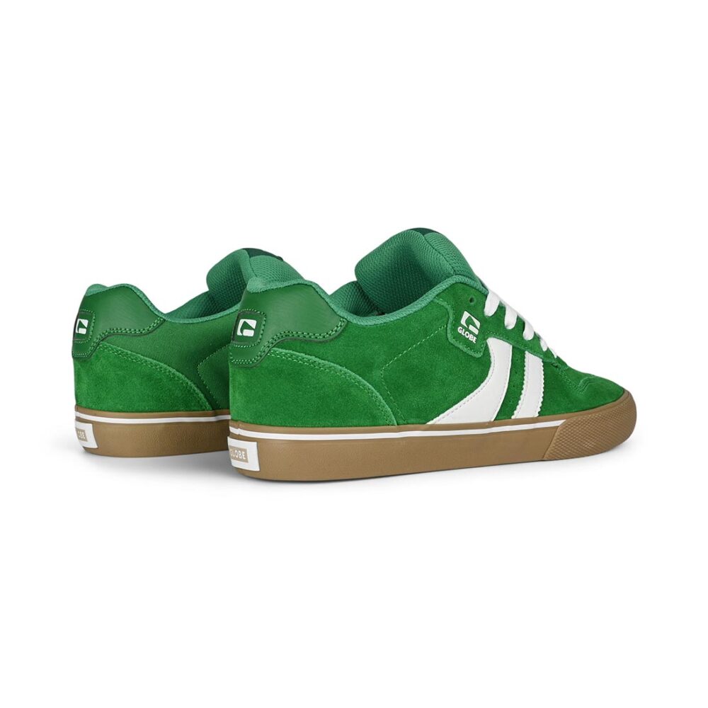 Globe Encore 2 Skate Shoes - Green/White/Gum