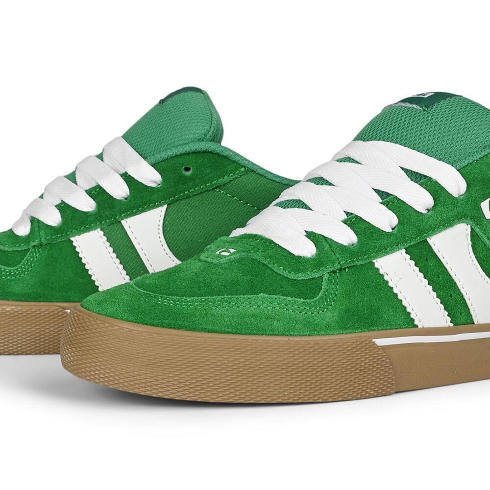 Globe Encore 2 Skate Shoes - Green/White/Gum