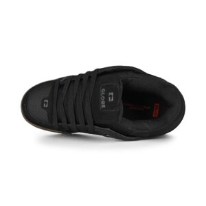 Globe Fusion Skate Shoes - Black/Brown Gum