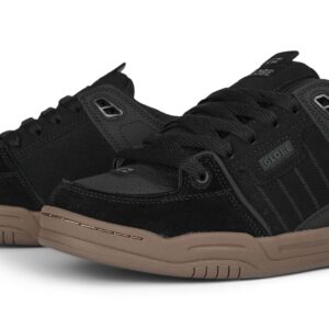 Globe Fusion Skate Shoes - Black/Brown Gum