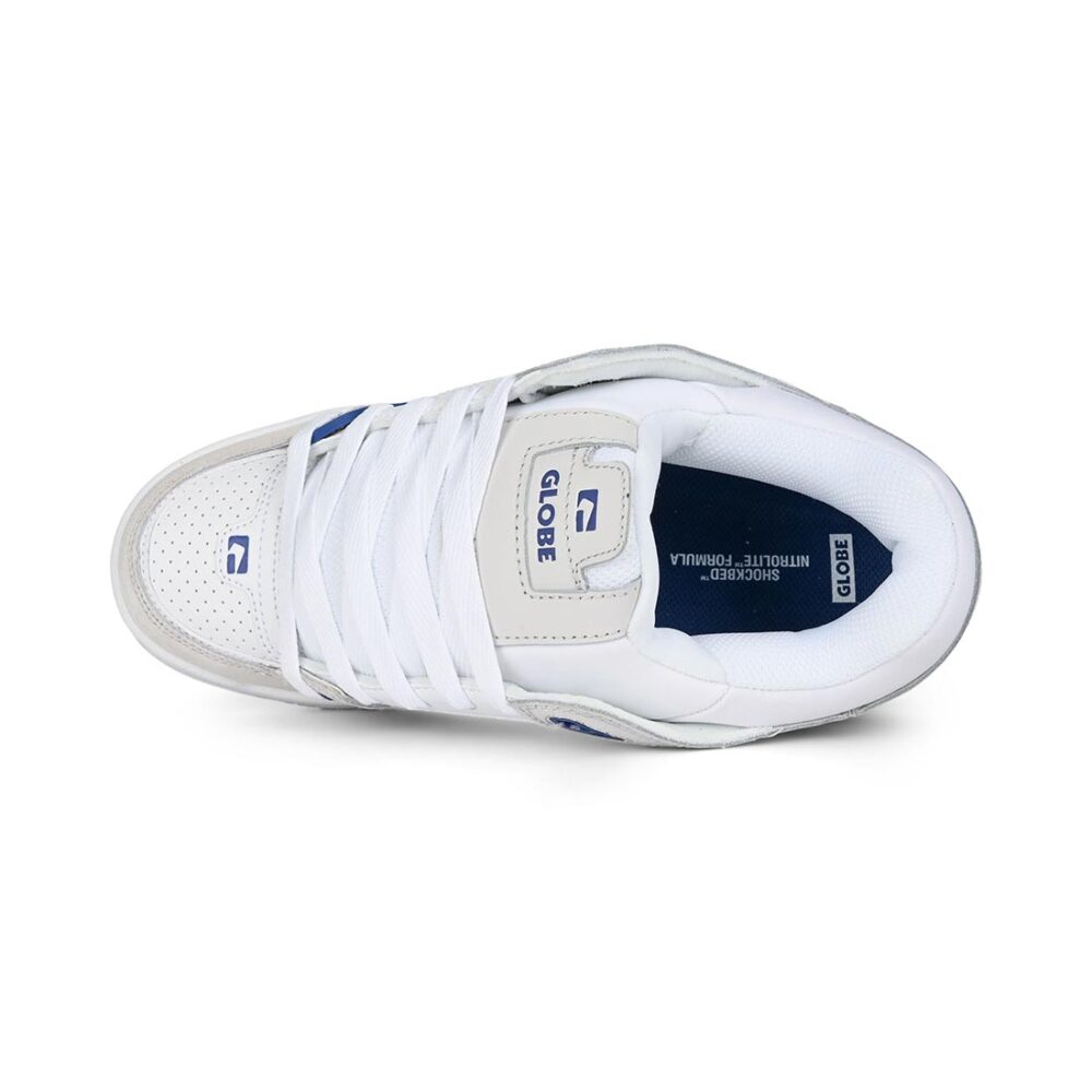 Globe Fusion Skate Shoes - Blue/White