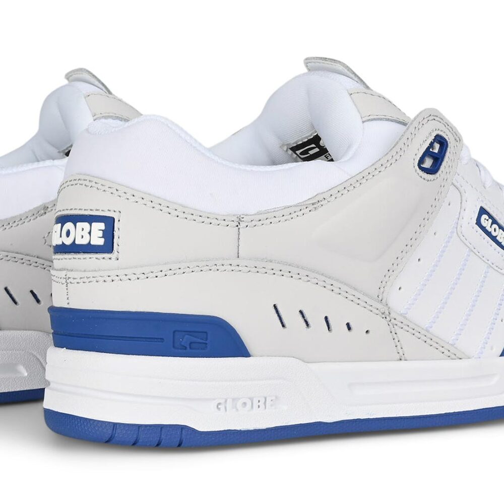 Globe Fusion Skate Shoes - Blue/White