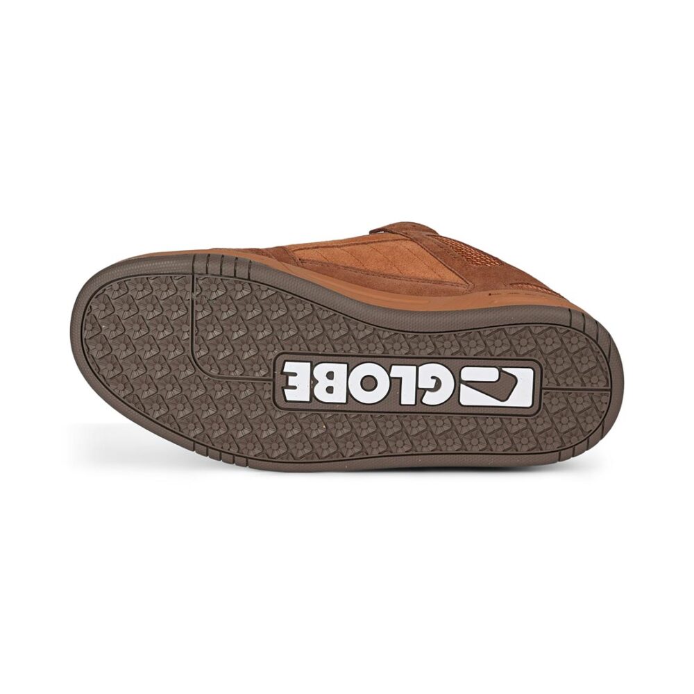 Globe Mullen Tilt Prime Skate Shoes - Rust Brown