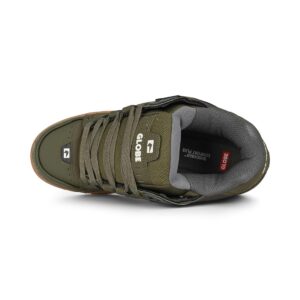 Globe Sabre Skate Shoes - Moss/Gum