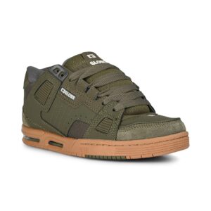 Globe Sabre Skate Shoes - Moss/Gum