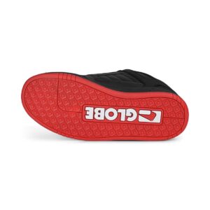 Globe Tilt Skate Shoes - Black/Red/Charcoal