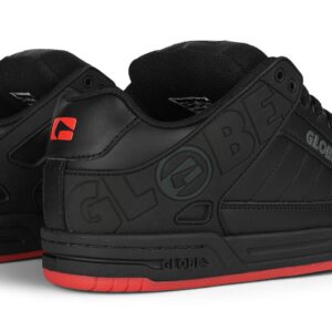 Globe Tilt Skate Shoes - Black/Red/Charcoal