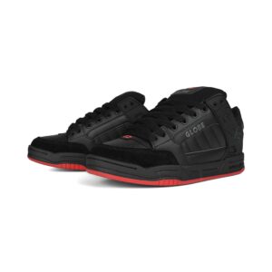 Globe Tilt Skate Shoes - Black/Red/Charcoal