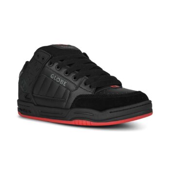 Globe Tilt Skate Shoes - Black/Red/Charcoal