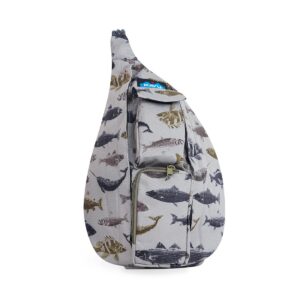 Kavu Mini Rope Sling 4L Shoulder Bag - Fish Big
