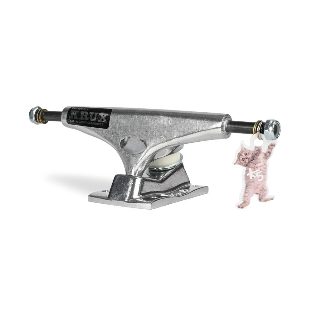 Krux K5 DLK 8" Trucks (Pair) - Polished