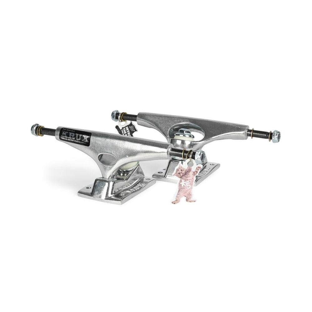Krux K5 DLK 8" Trucks (Pair) - Polished