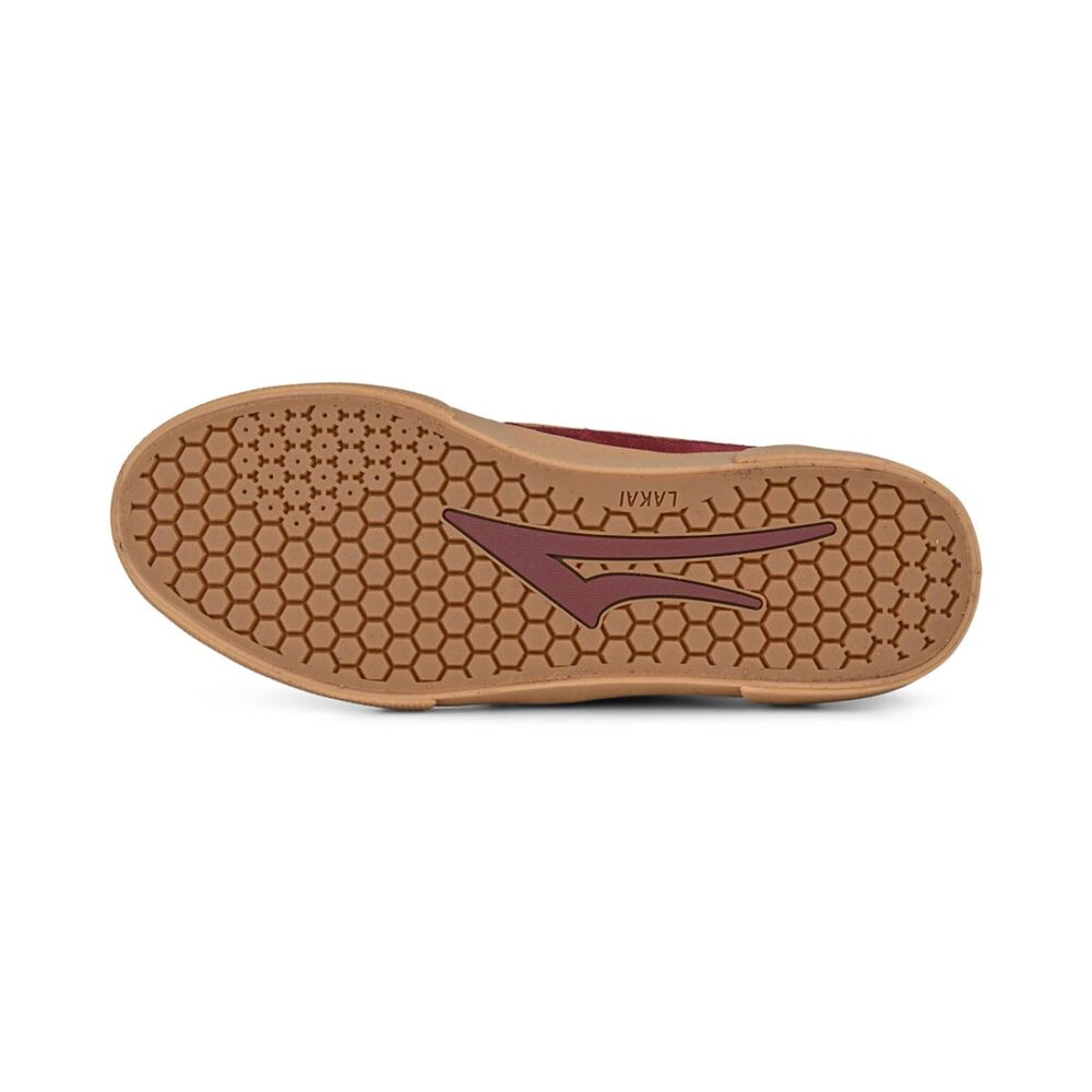 Lakai Cambridge Skate Shoes - Burgundy