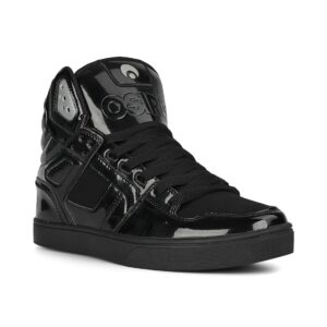 Osiris Clone High Top Shoes - Black/Patent/Silver