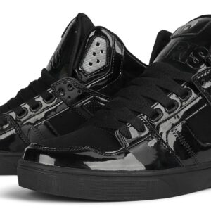 Osiris Clone High Top Shoes - Black/Patent/Silver