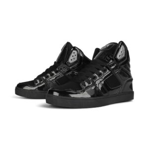 Osiris Clone High Top Shoes - Black/Patent/Silver