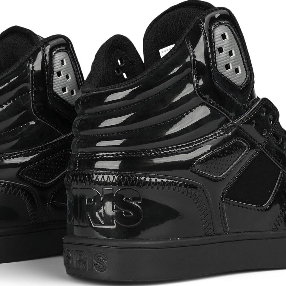 Osiris Clone High Top Shoes - Black/Patent/Silver