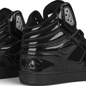 Osiris Clone High Top Shoes - Black/Patent/Silver