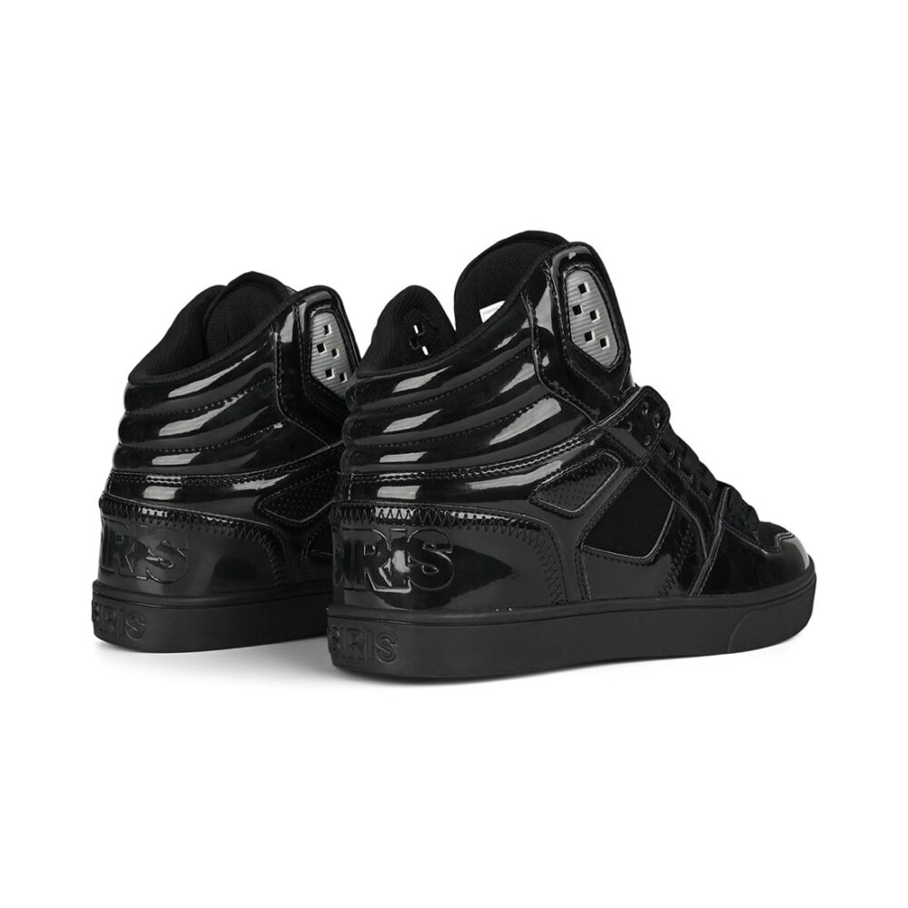 Osiris Clone High Top Shoes - Black/Patent/Silver