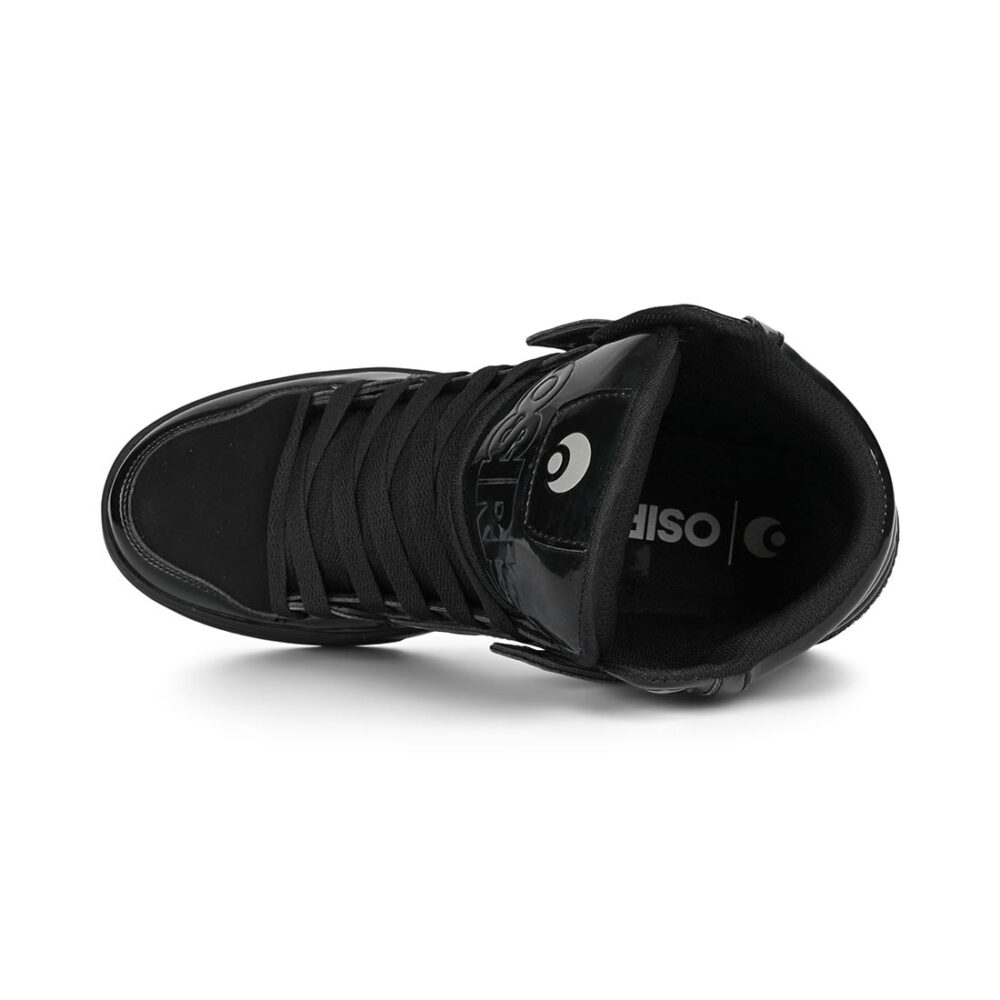 Osiris Clone High Top Shoes - Black/Patent/Silver