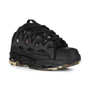 Osiris D3 2001 Skate Shoes - Black/Camo