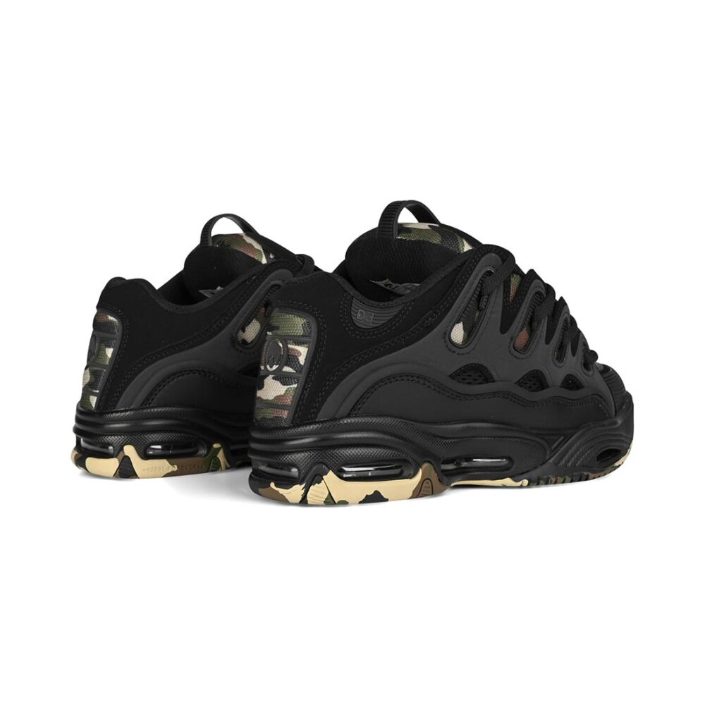 Osiris D3 2001 Skate Shoes - Black/Camo