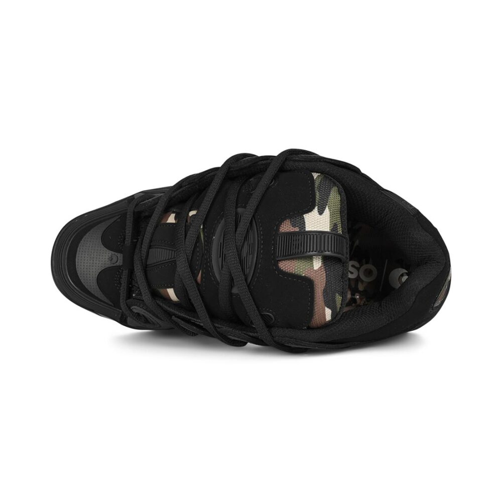 Osiris D3 2001 Skate Shoes - Black/Camo