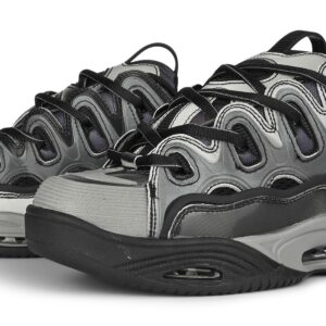 Osiris D3 2001 Skate Shoes - Silver/Black/Holo