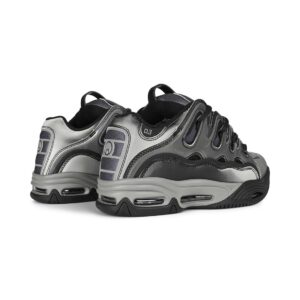 Osiris D3 2001 Skate Shoes - Silver/Black/Holo