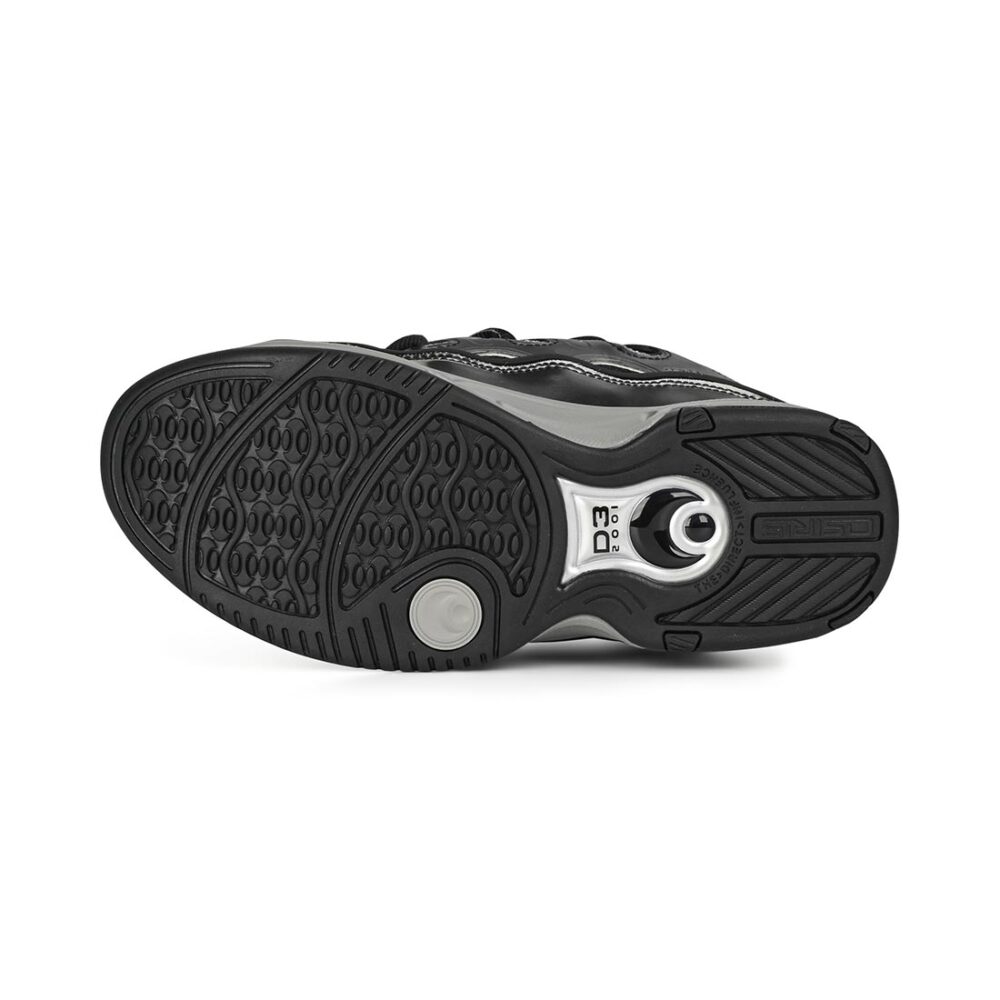 Osiris D3 2001 Skate Shoes - Silver/Black/Holo