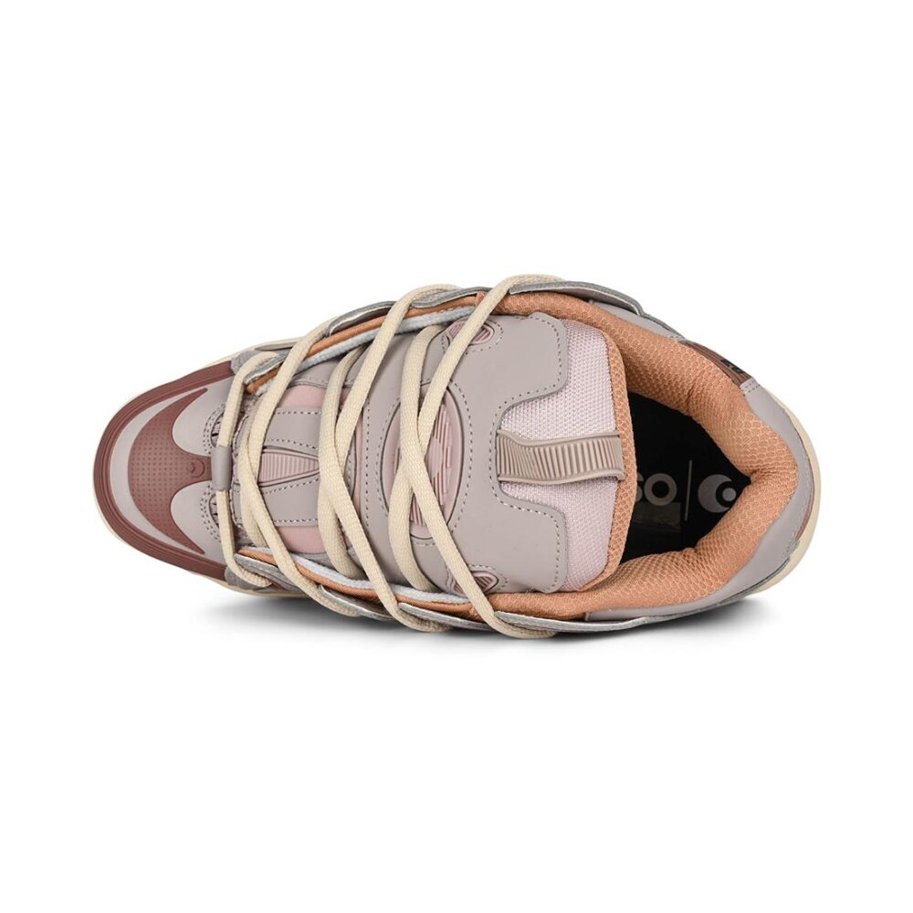 Osiris D3 2001 Skate Shoes - Tan/Plum/Lilac