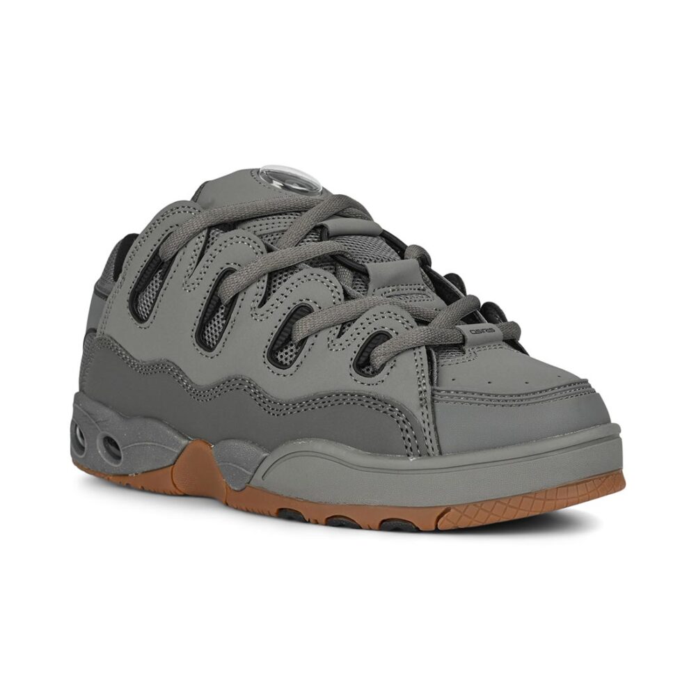 Osiris D3 OG Skate Shoes - Grey/Black/Gum