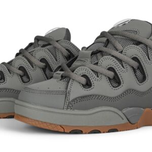 Osiris D3 OG Skate Shoes - Grey/Black/Gum