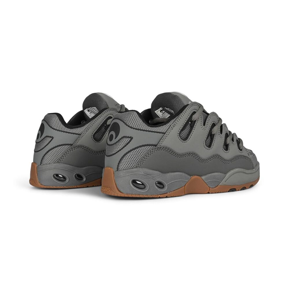 Osiris D3 OG Skate Shoes - Grey/Black/Gum