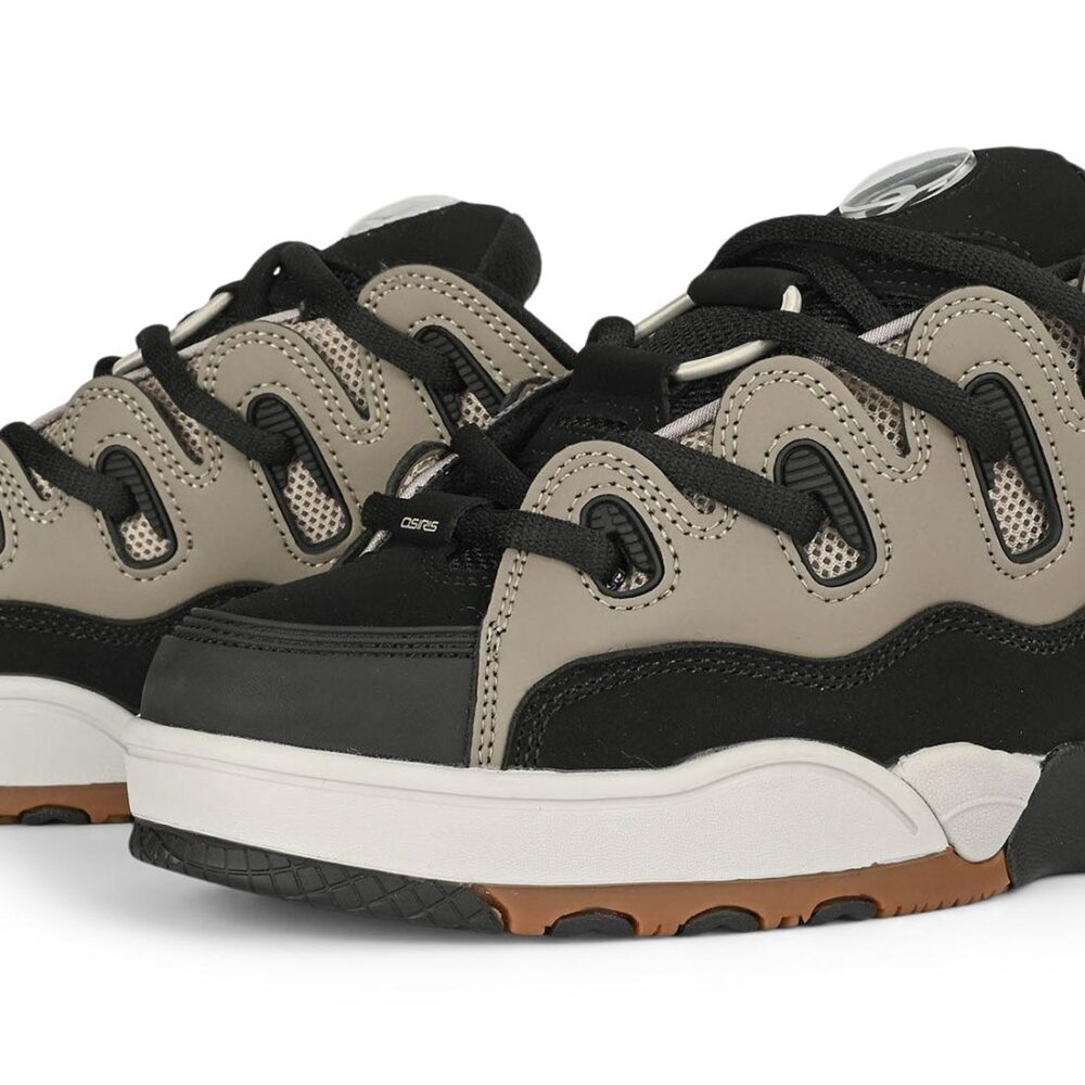 Osiris D3 OG Skate Shoes - Taupe/Black/Gum