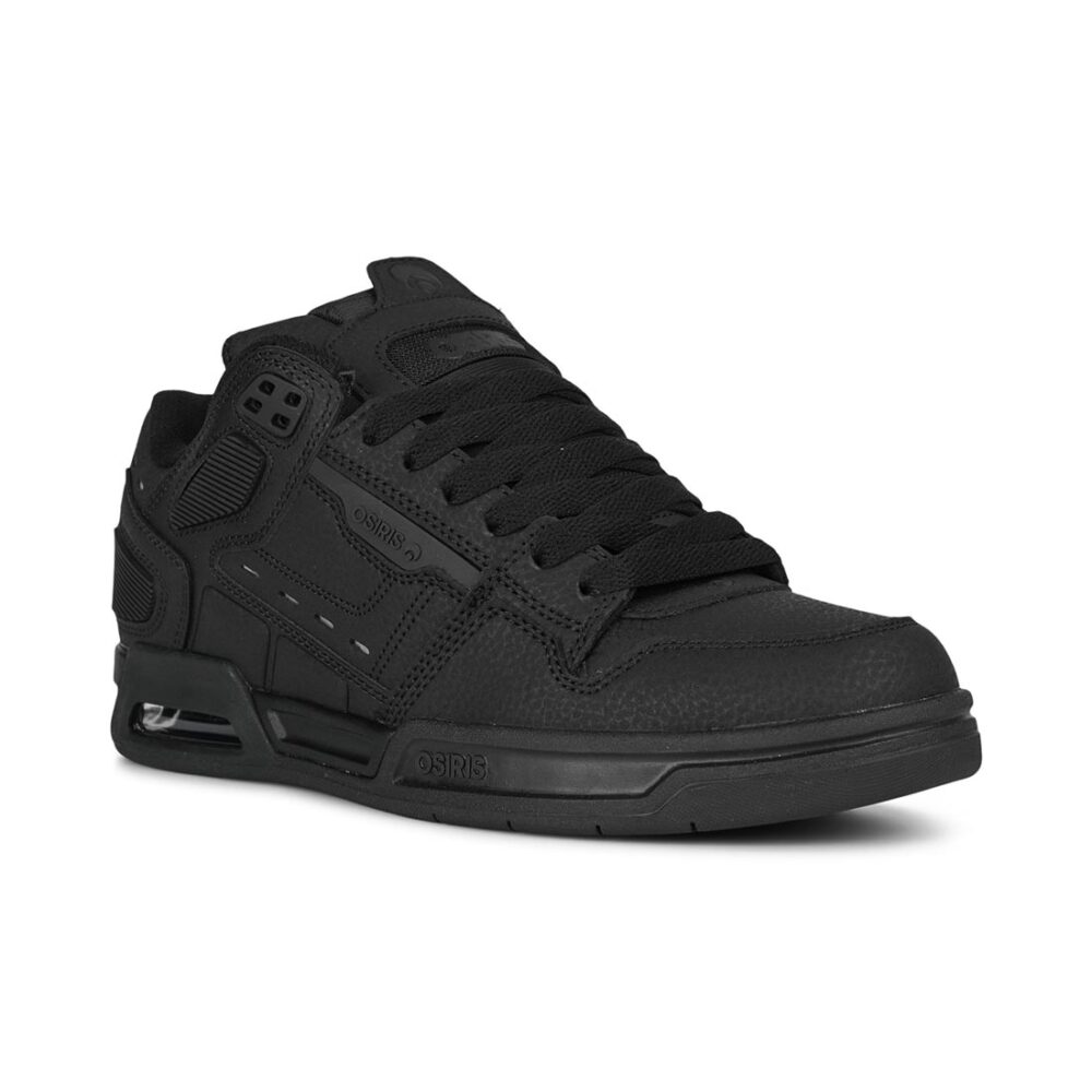 Osiris Peril Skate Shoes - Black/Black/Black
