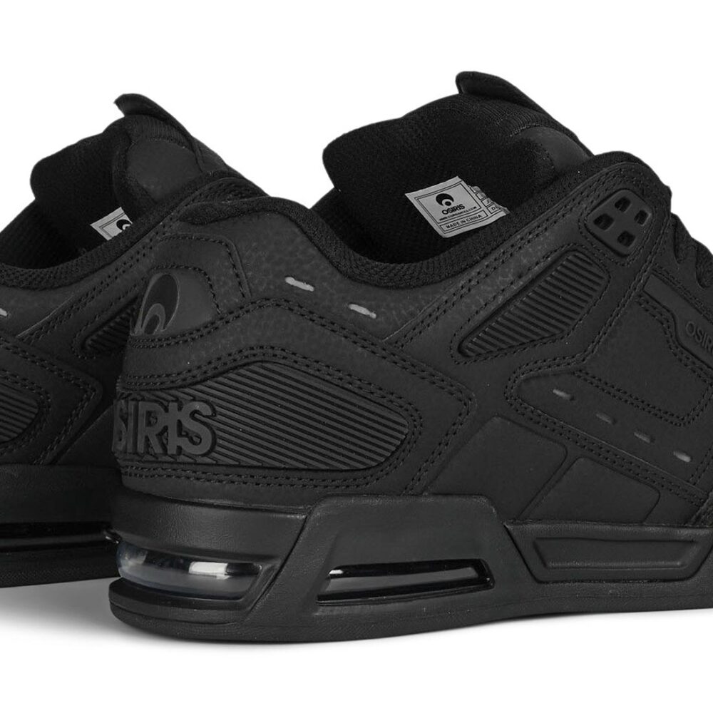 Osiris Peril Skate Shoes - Black/Black/Black