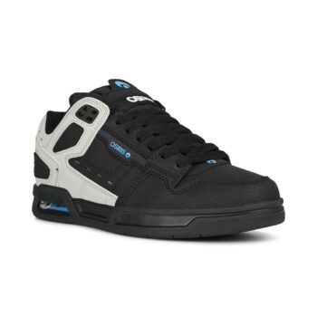 Osiris Peril Skate Shoes - Black/Grey/Cyan