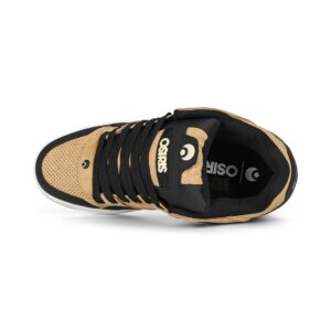 Osiris Peril Skate Shoes - Tan/Black/White