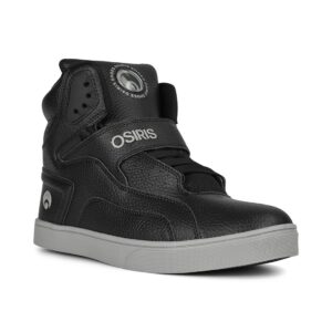 Osiris Rize Ultra High-Top Shoes - Black/Grey/Black