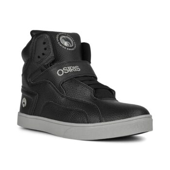 Osiris Rize Ultra High-Top Shoes - Black/Grey/Black