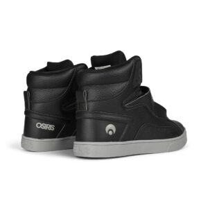 Osiris Rize Ultra High-Top Shoes - Black/Grey/Black