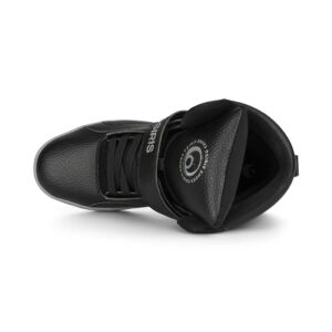 Osiris Rize Ultra High-Top Shoes - Black/Grey/Black