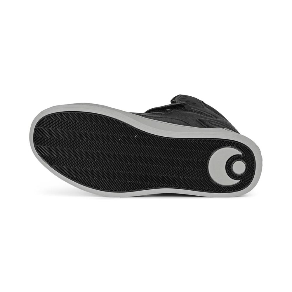 Osiris Rize Ultra High-Top Shoes - Black/Grey/Black