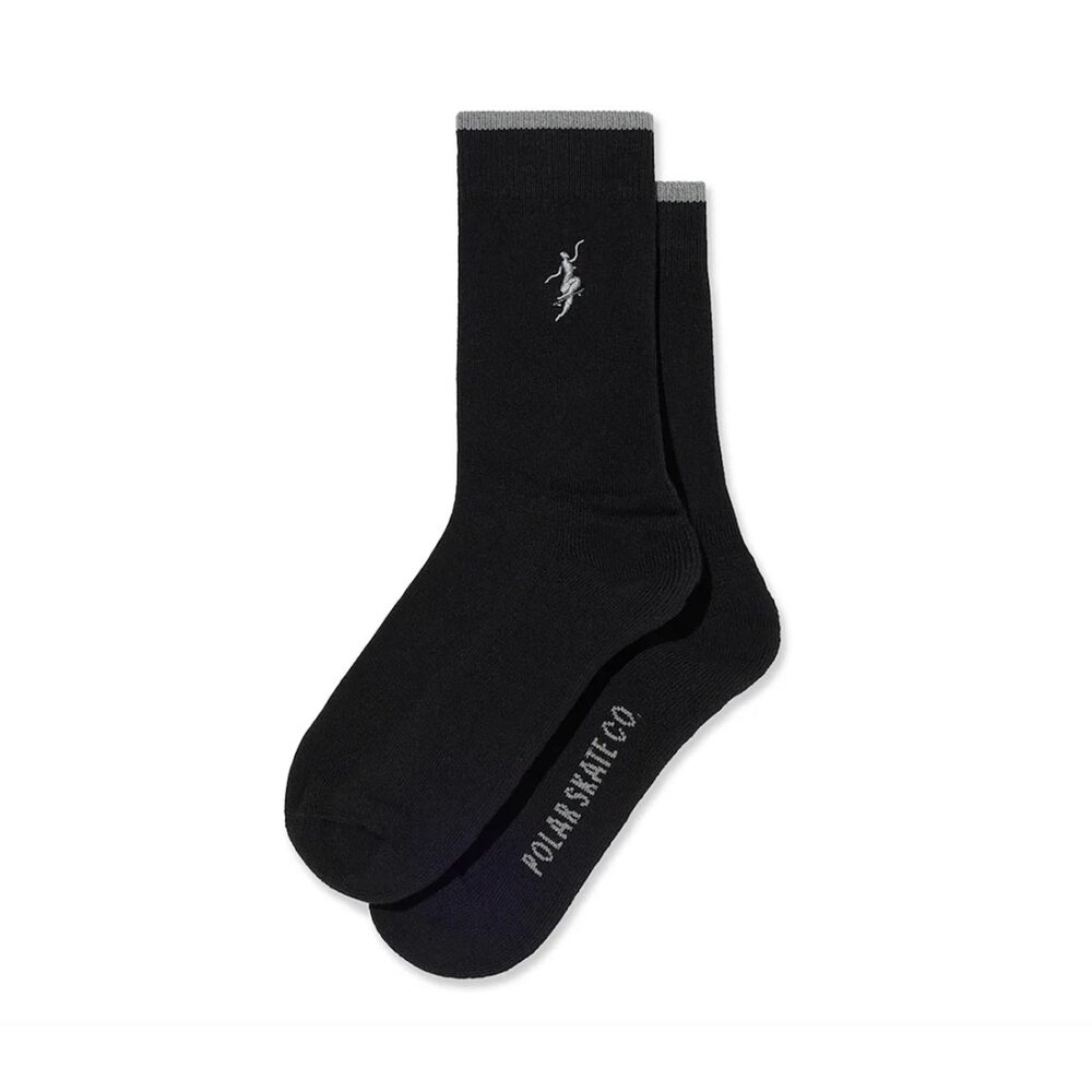 Polar No Complies Forever Business Socks - Black/Grey