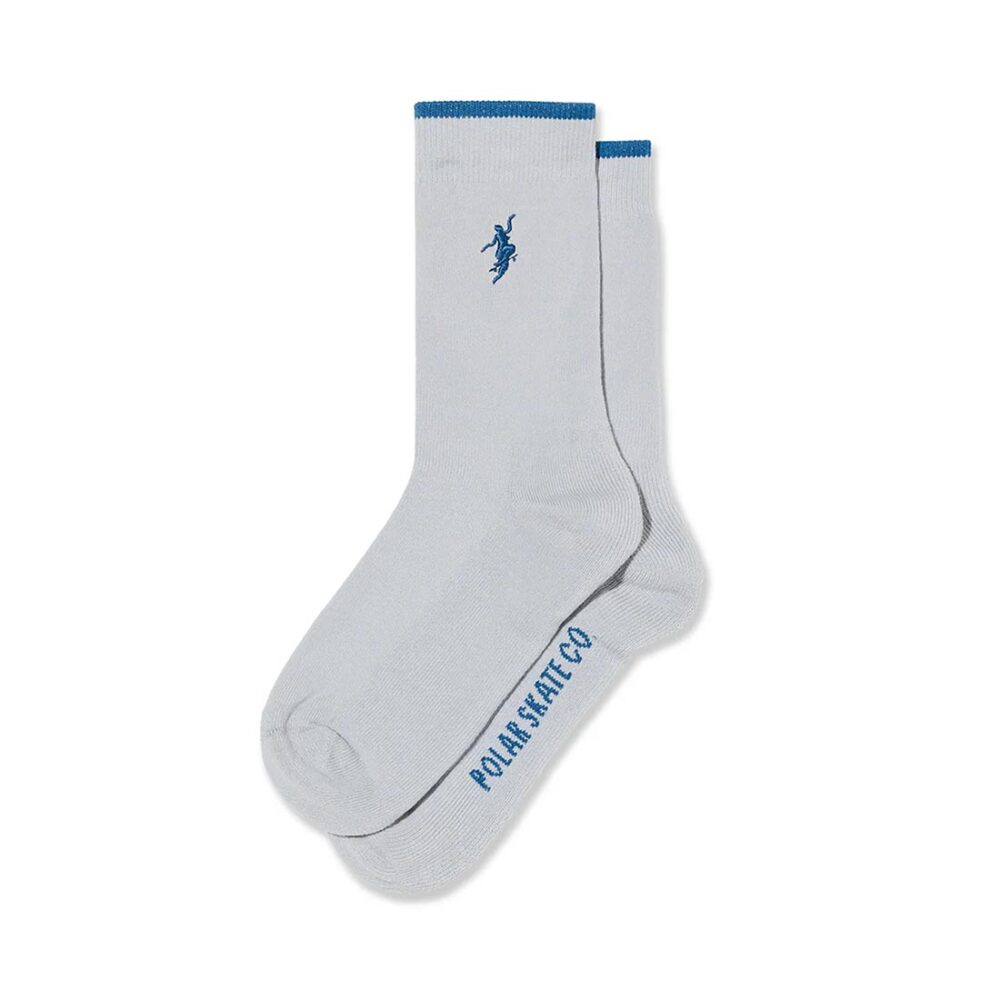 Polar No Complies Forever Business Socks - Silver/Blue