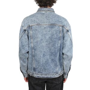 Polar Patrik Denim Jacket - Heavy Washed Blue