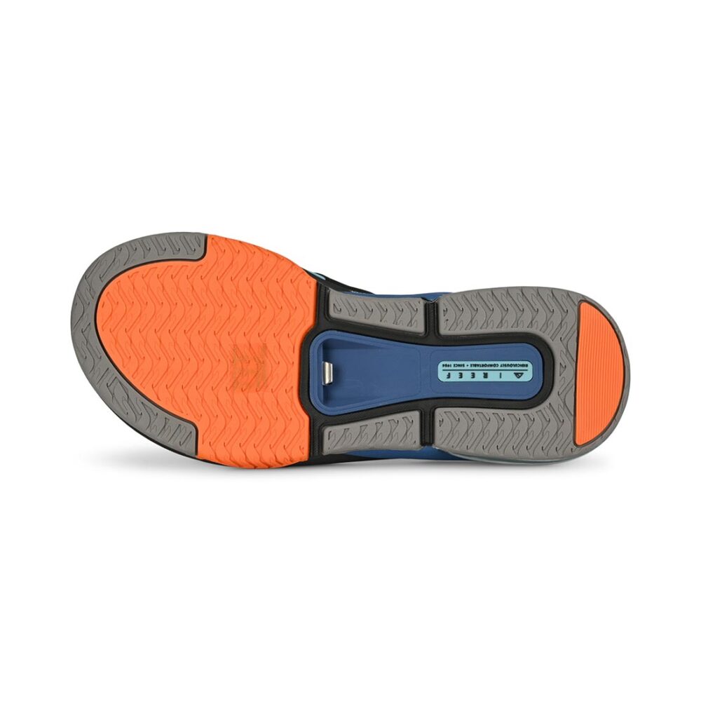 Reef Fanning+ Sandals - Blue/Black/Orange