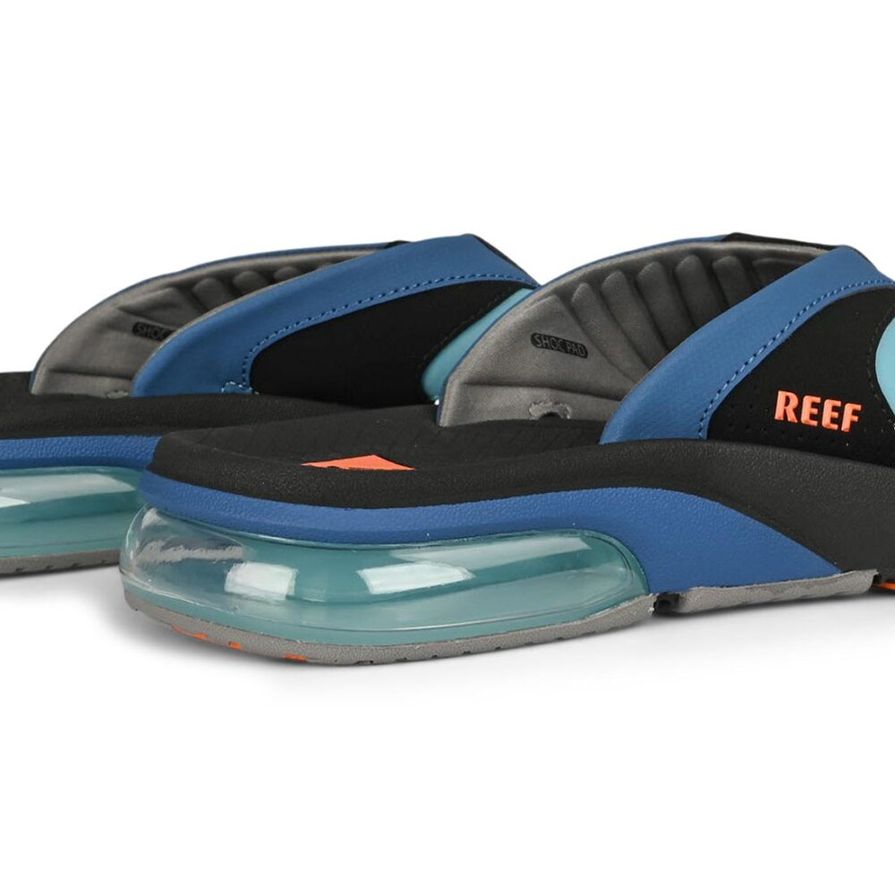 Reef Fanning+ Sandals - Blue/Black/Orange