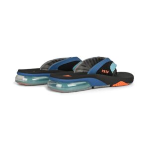 Reef Fanning+ Sandals - Blue/Black/Orange